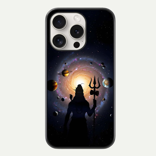 Galactic Shiva Vision Glass Case For iPhone 15 Pro Max by Custom World