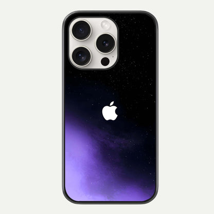 Galaxy Apple Aura Glass Case For iPhone 15 Pro Max by Custom World