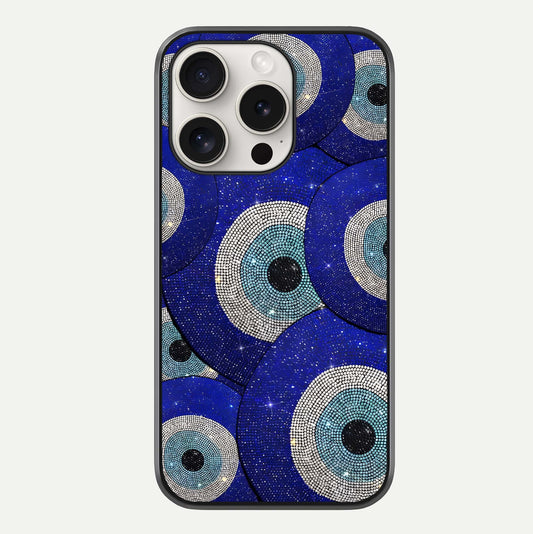 Galaxy Eye Flow Glass Case For iPhone 15 Pro Max by Custom World