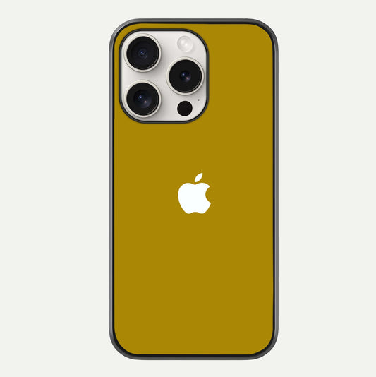Golden Luxe Aura Glass Case For iPhone 15 Pro Max by Custom World