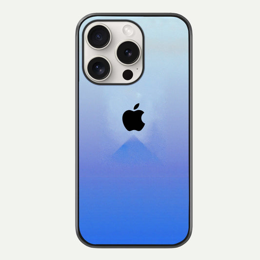 Gradient Apple Vibe Glass Case For iPhone 15 Pro Max by Custom World