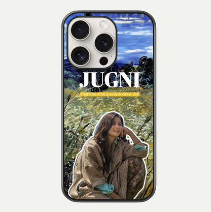 Jugni Soul Vibes Glass Case For iPhone 15 Pro Max by Custom World