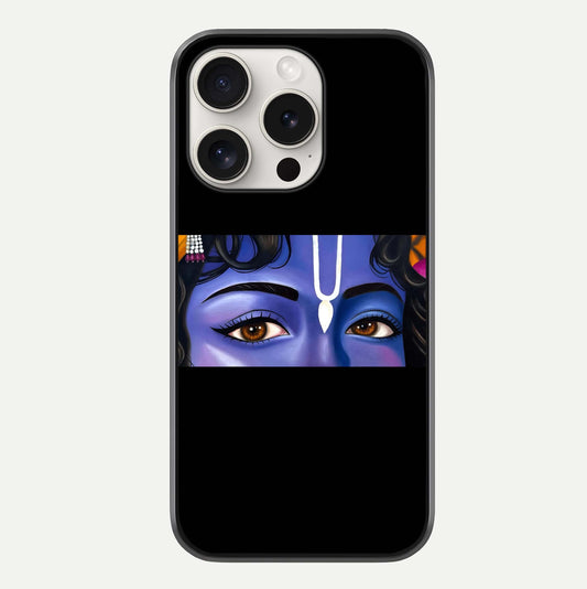 Krishna Eye Glass Case For iPhone 15 Pro Max by Custom World