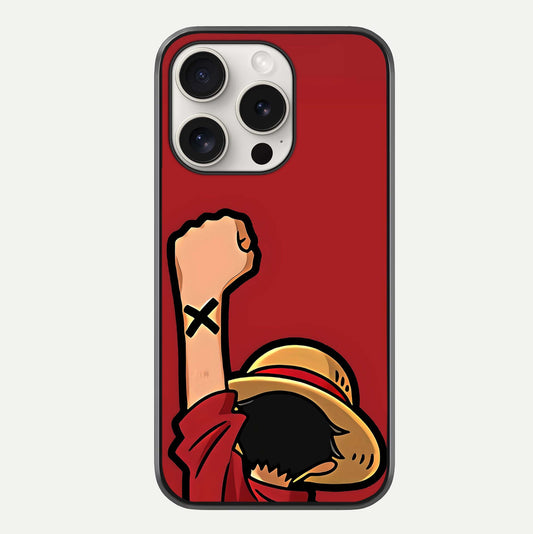 Luffy X Spirit Glass Case For iPhone 15 Pro Max by Custom World