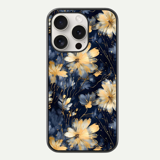 Royal Petal Dream Glass Case For iPhone 15 Pro Max by Custom World