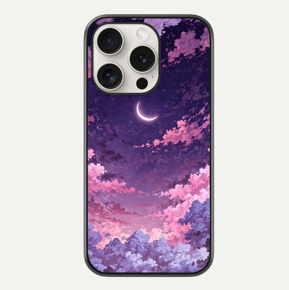 Sky Drift Clouds Glass Case For iPhone 15 Pro Max by Custom World