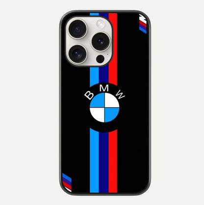 Turbo BMW Beast Glass Case For iPhone 15 Pro Max by Custom World
