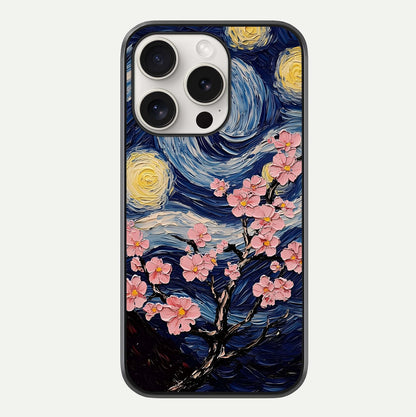Van Gogh Scenery Glass Case For iPhone 15 Pro Max by Custom World