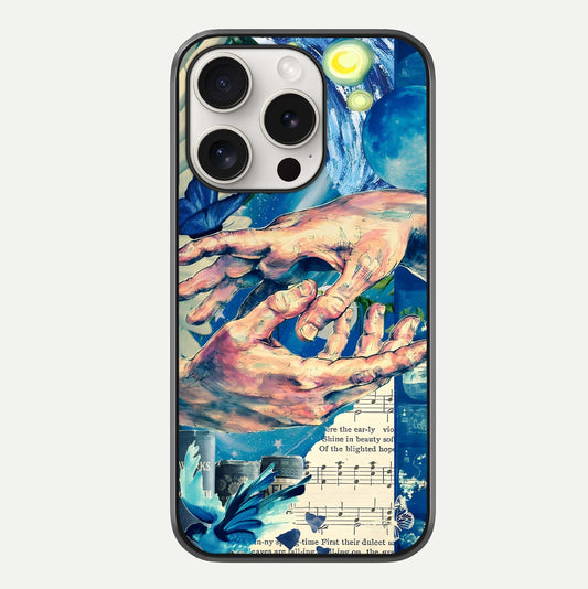 Aesthetic Divider Glass Case For iPhone 15 Pro Max by Custom World