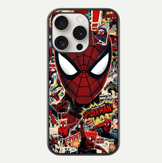 Aesthetic Wonder Spider Glass Case For iPhone 15 Pro Max by Custom World