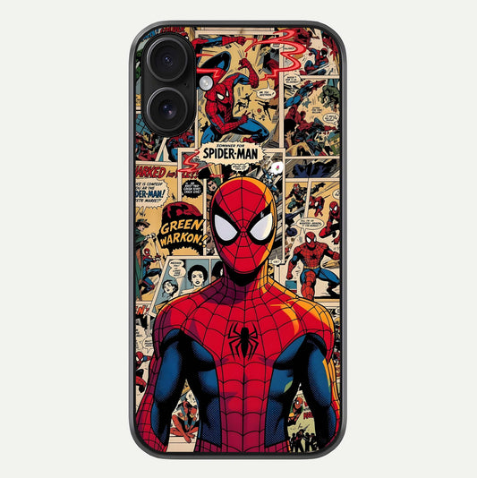 Aesthetic Spider Glass Case For iPhone 16 by Custom World