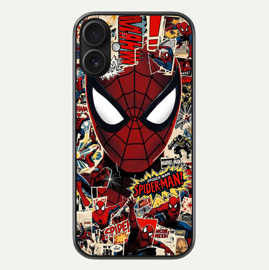 Aesthetic Wonder Spider Glass Case For iPhone 16 by Custom World