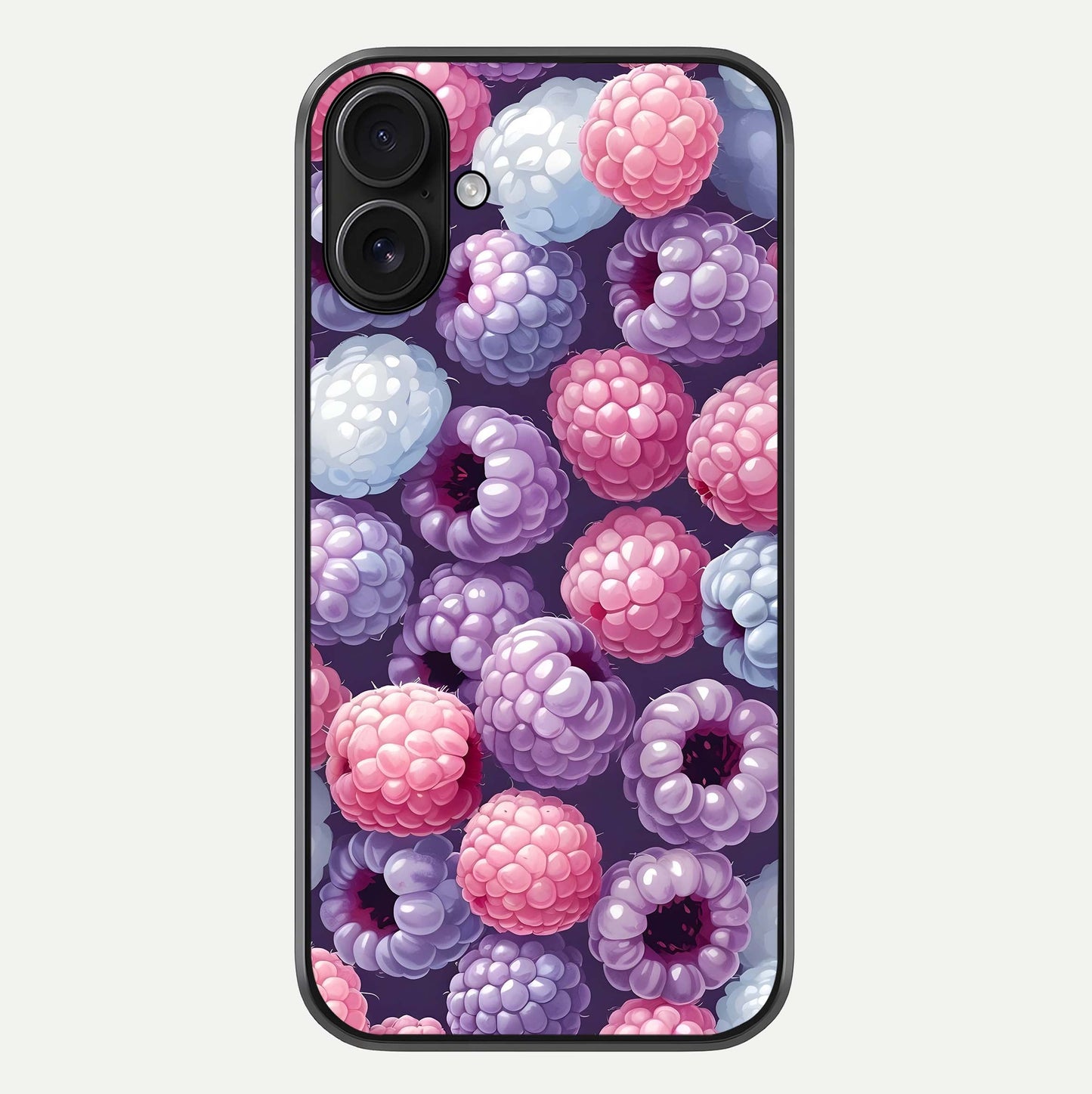 Berry Candy Pop Glass Case For iPhone 16 by Custom World