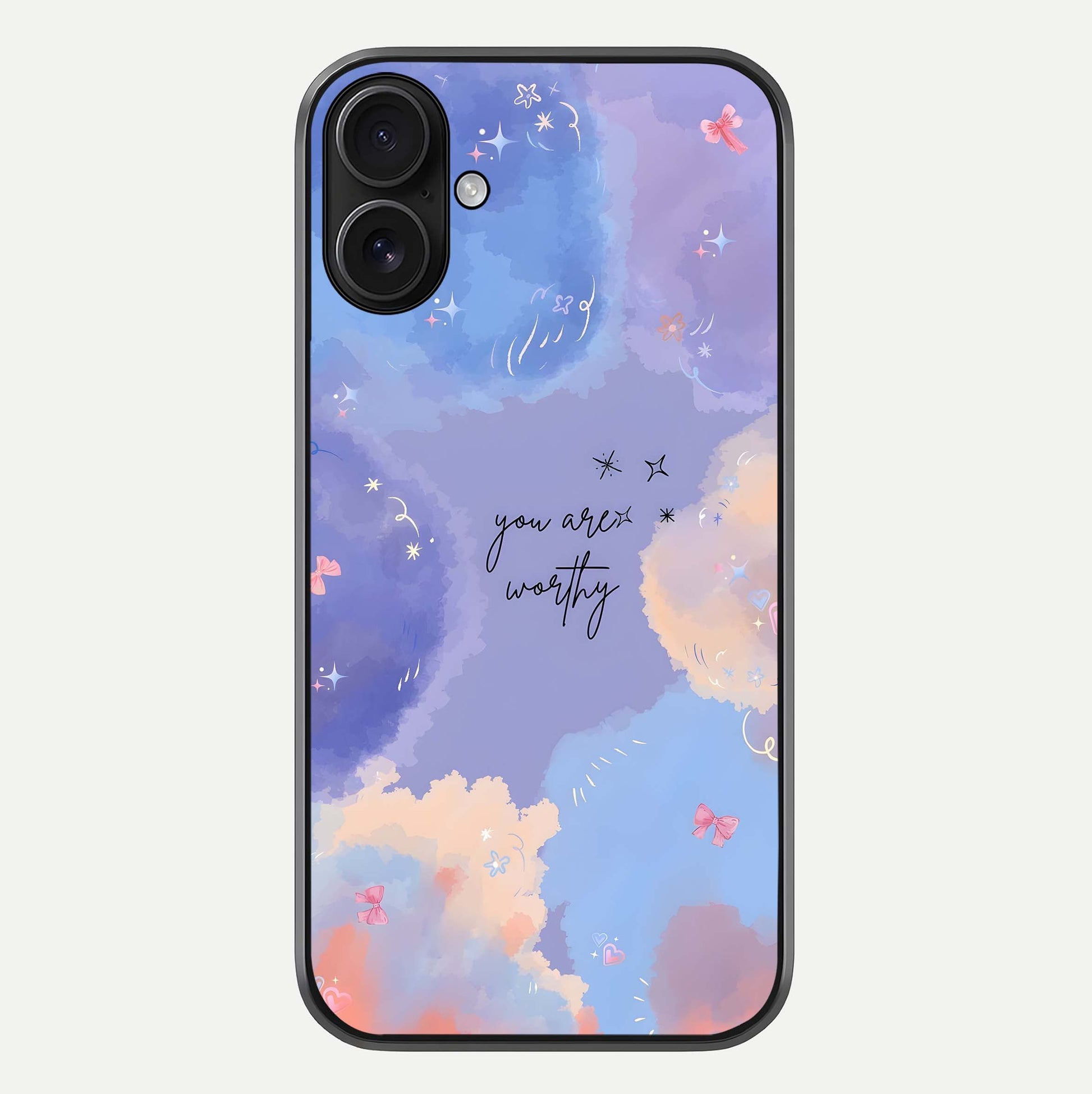 Celestial Cloud Magic Glass Case For iPhone 16 by Custom World