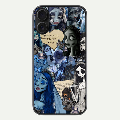 Corpse Bride Posters Glass Case For iPhone 16 by Custom World