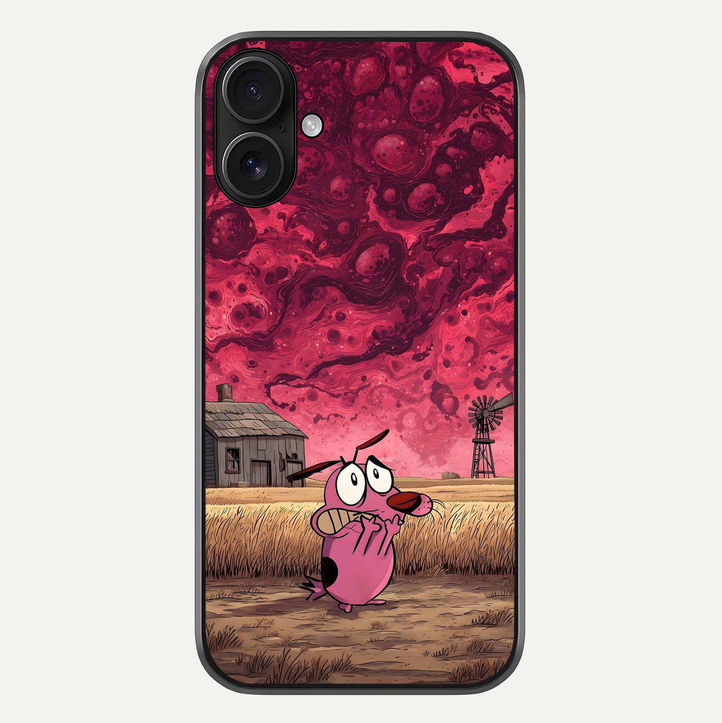 Courage Under Sky Glass Case For iPhone 16 by Custom World