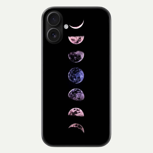 Crimson All Planets Glass Case For iPhone 16 by Custom World