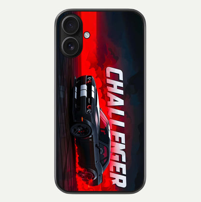 Crimson Challenger Fury Glass Case For iPhone 16 by Custom World