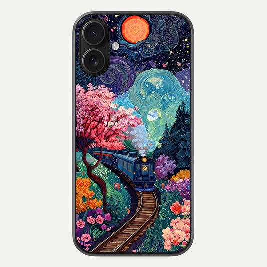 Digital Art Glass Case For iPhone 16 by Custom World