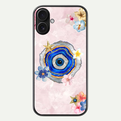 Divine Aura Bloom Glass Case For iPhone 16 by Custom World