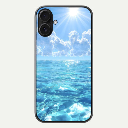 Endless Ocean Horizon Glass Case For iPhone 16 by Custom World