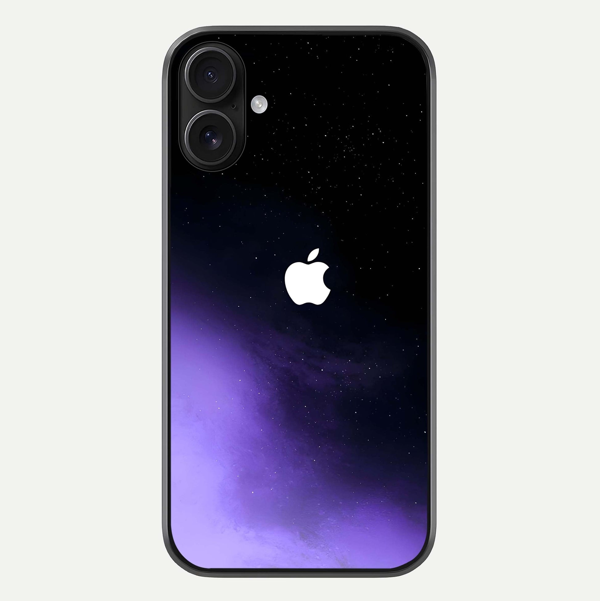 Galaxy Apple Aura Glass Case For iPhone 16 by Custom World