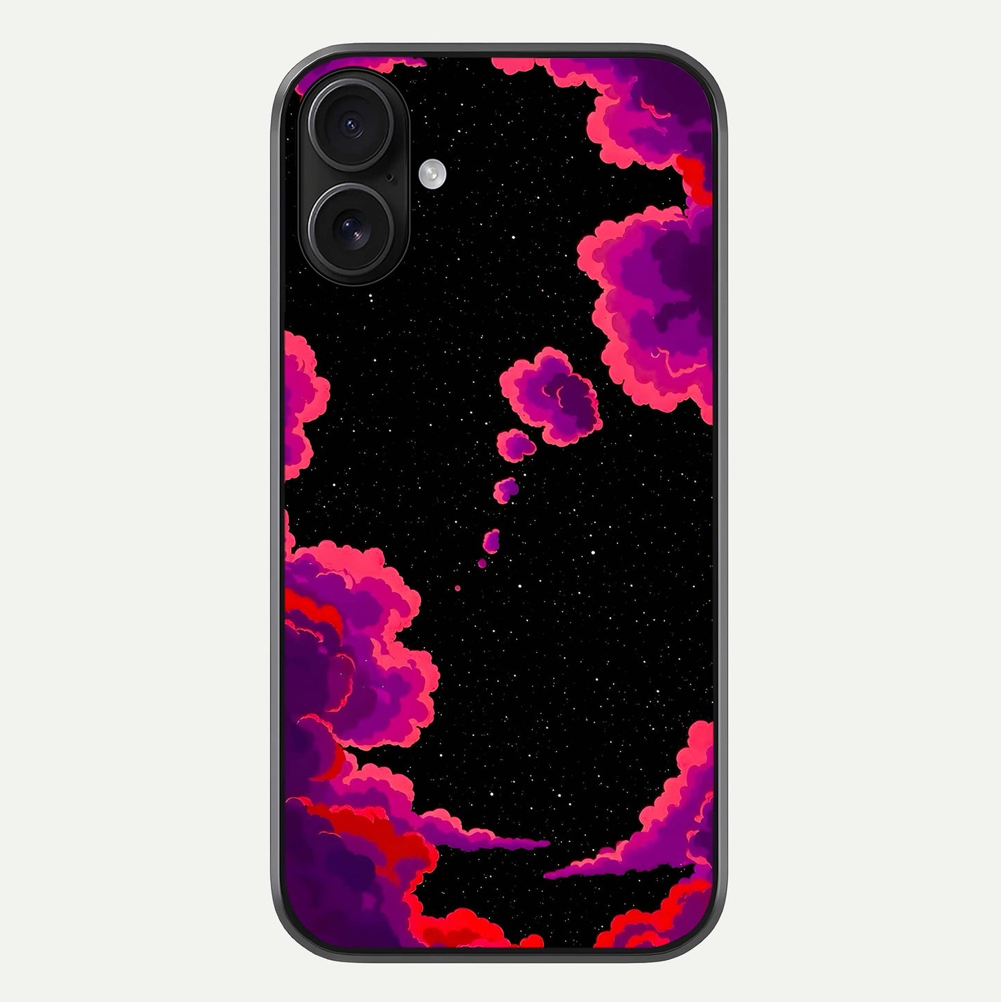 Galaxy Dream Frame Glass Case For iPhone 16 by Custom World