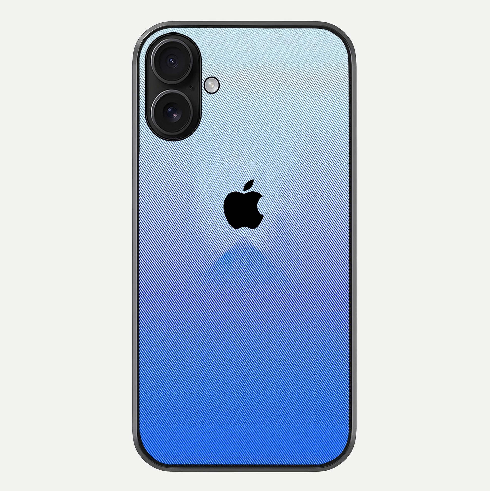 Gradient Apple Vibe Glass Case For iPhone 16 by Custom World