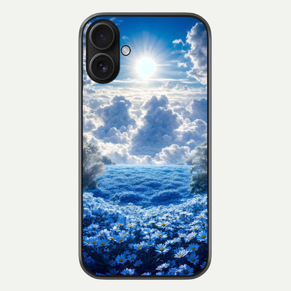 Heavenly Daisy Horizon Glass Case For iPhone 16 by Custom World