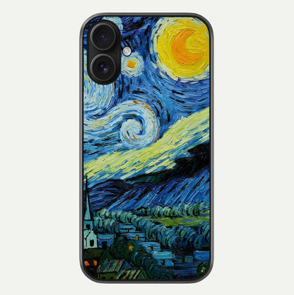 Inspired Van Gogh Art Glass Case For iPhone 16 by Custom World