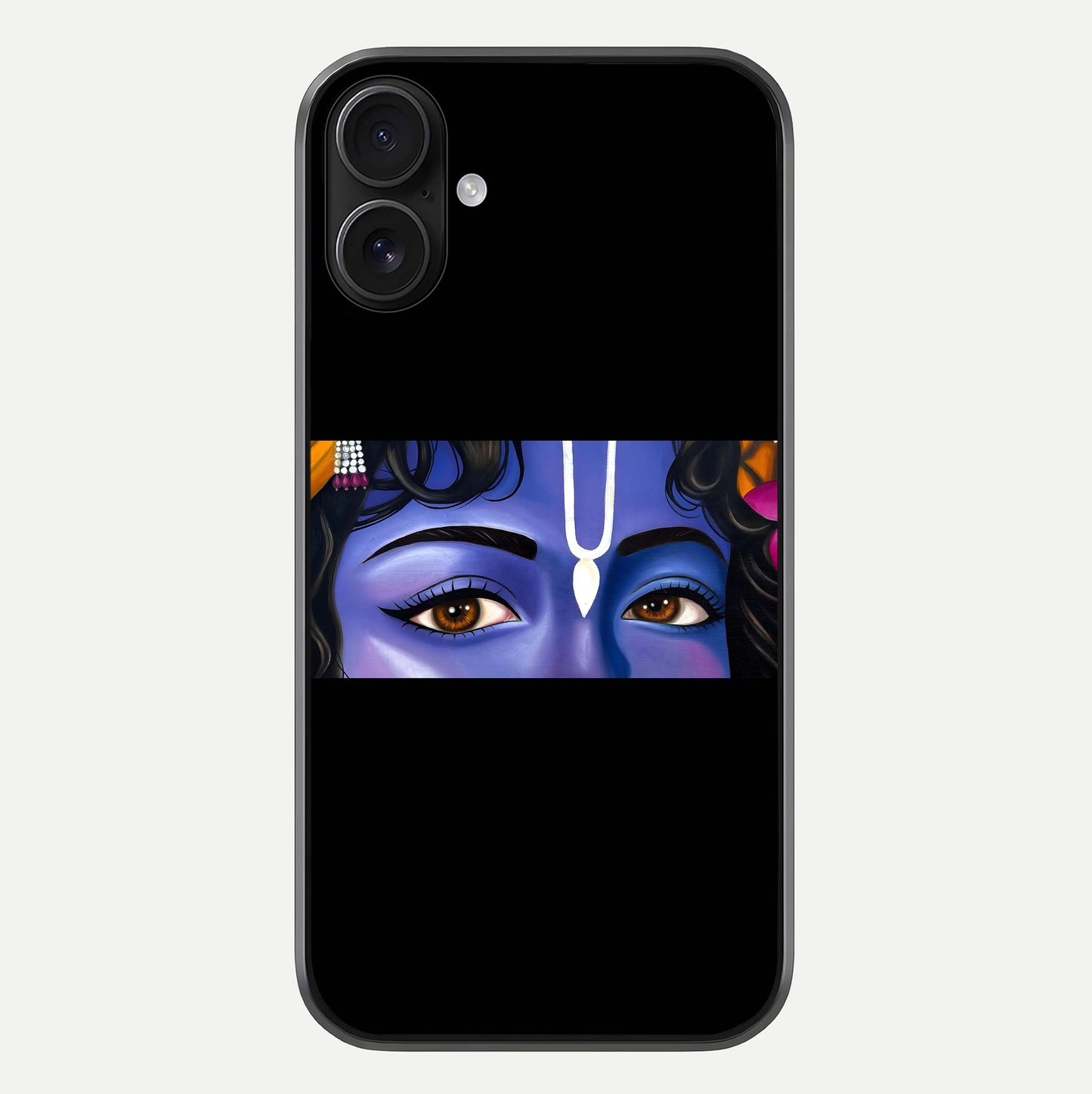 Krishna Eye Glass Case For iPhone 16 by Custom World
