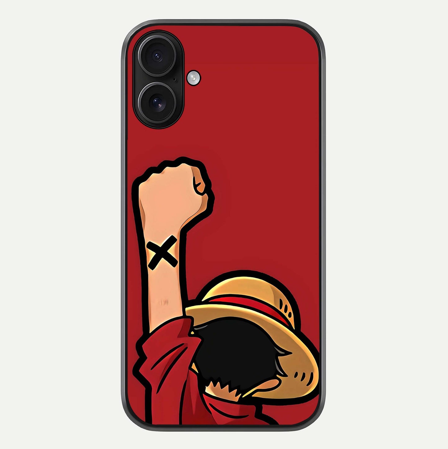 Luffy X Spirit Glass Case For iPhone 16 by Custom World