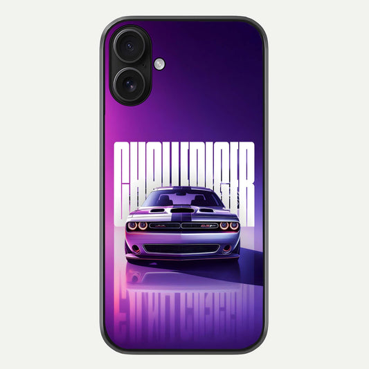 Midnight Muscle Ride Glass Case For iPhone 16 by Custom World