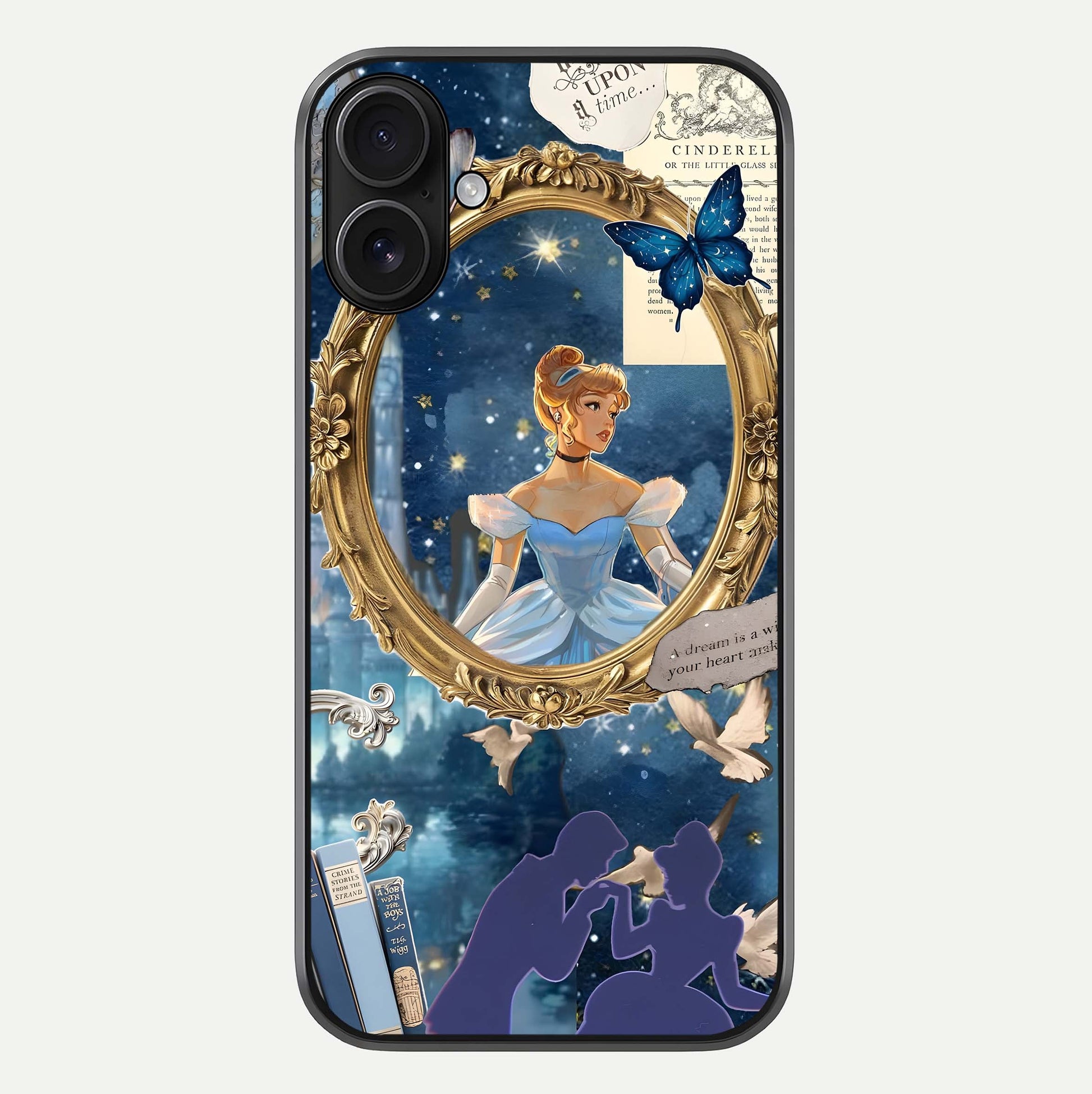 Midnight Queen Glass Case For iPhone 16 by Custom World