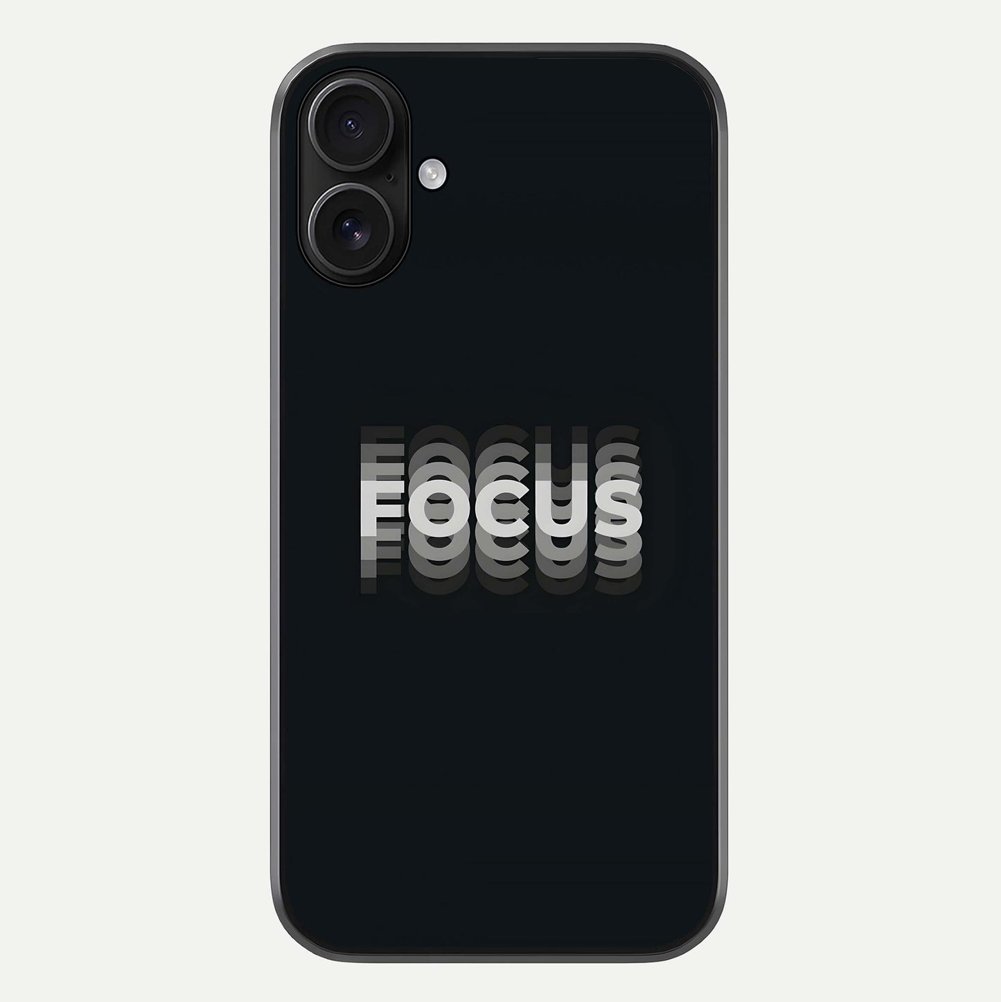 Mono Focus Vision Glass Case For iPhone 16 by Custom World
