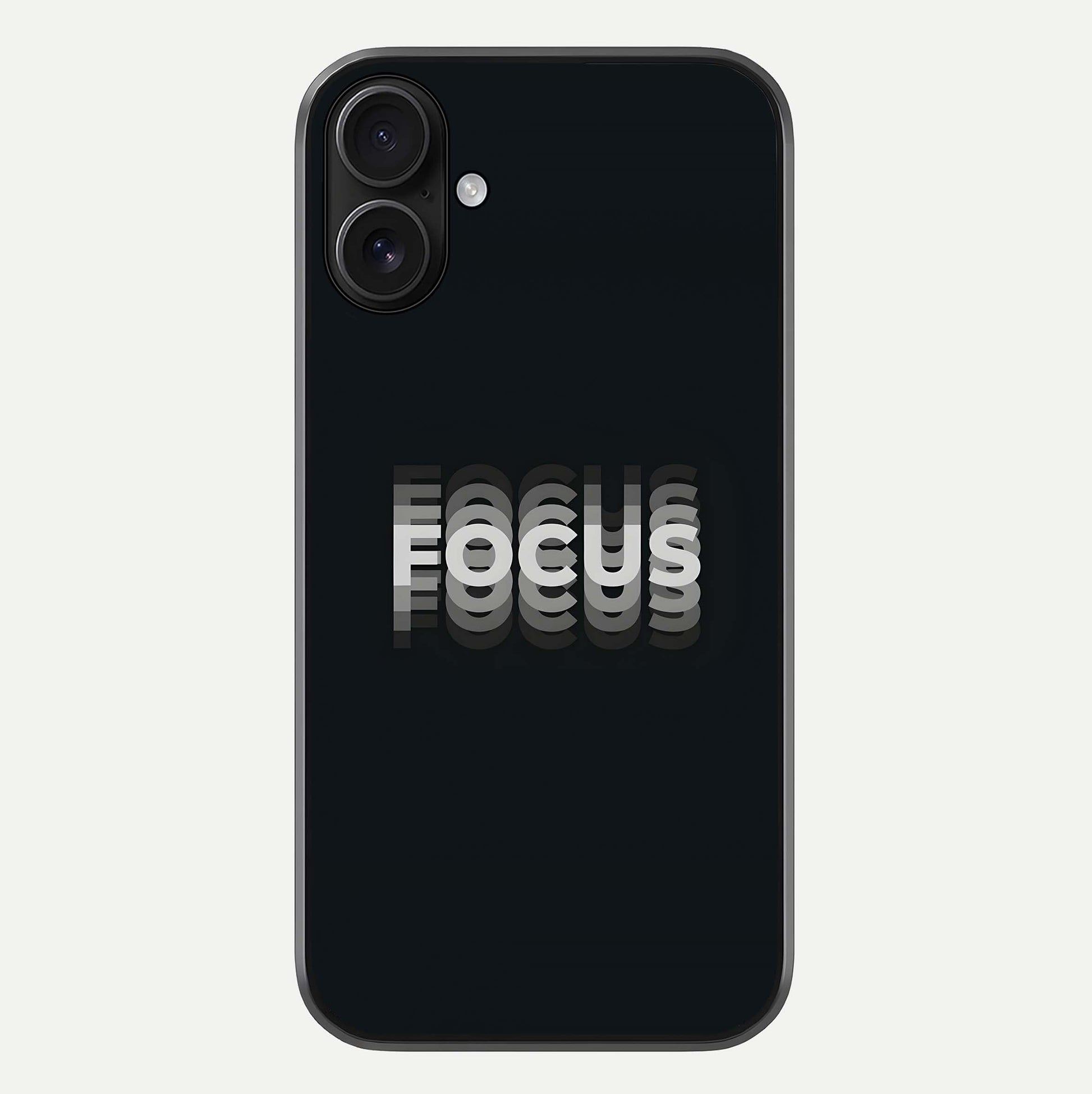 Mono Focus Vision Glass Case For iPhone 16 by Custom World