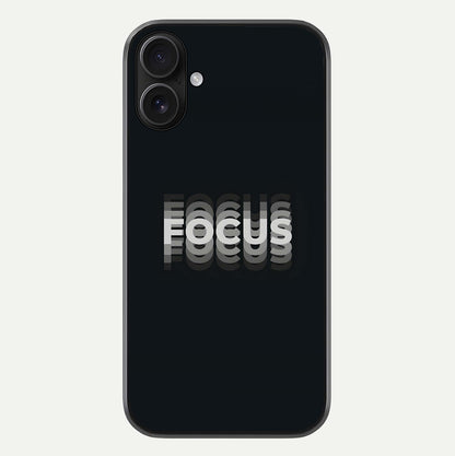 Mono Focus Vision Glass Case For iPhone 16 by Custom World