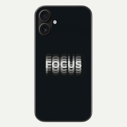 Mono Focus Vision Glass Case For iPhone 16 by Custom World