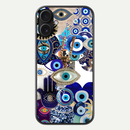 Mystic Charm Eye Glass Case For iPhone 16 by Custom World