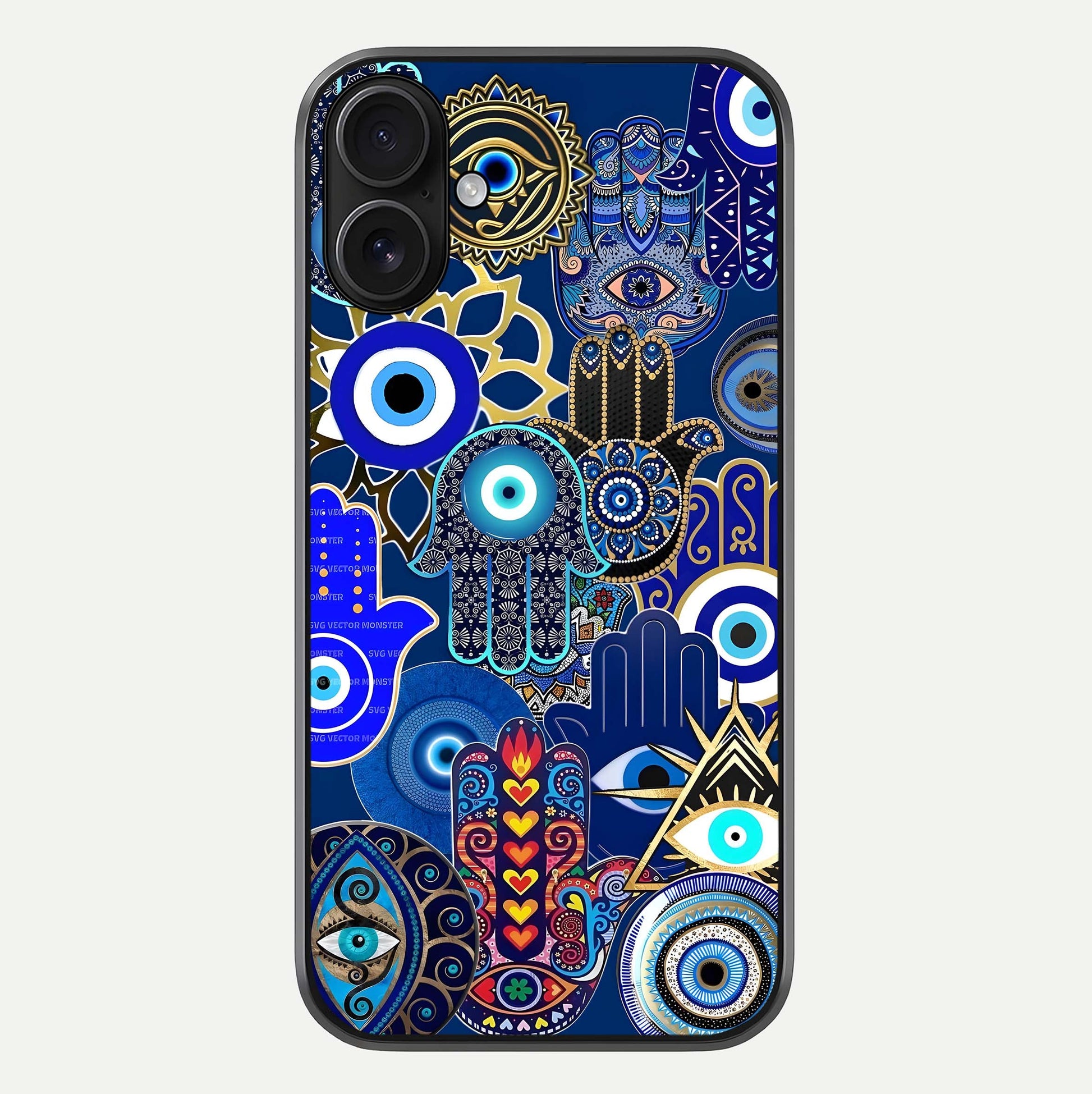 Mystic Palm Guard Glass Case For iPhone 16 by Custom World