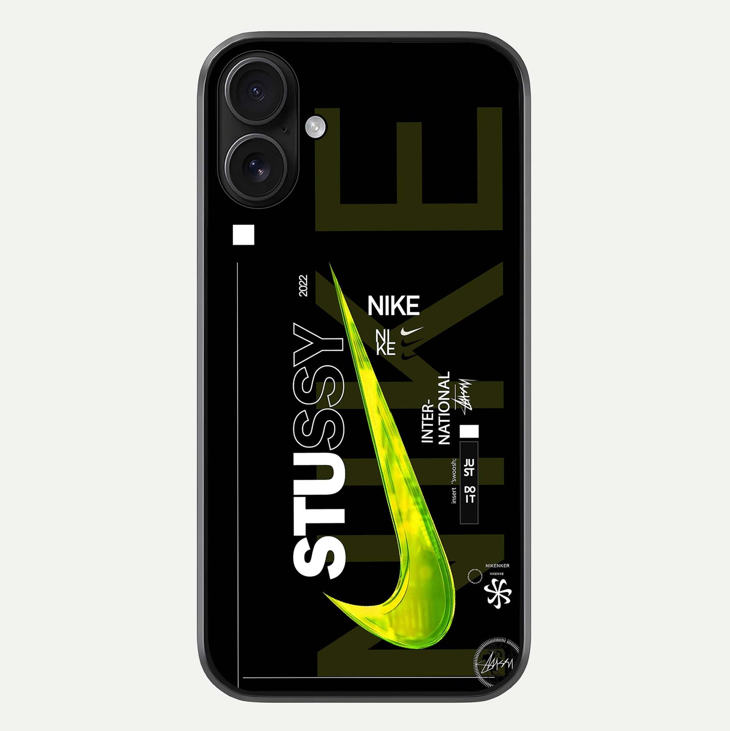 Neon Street Edition Glass Case For iPhone 16 by Custom World
