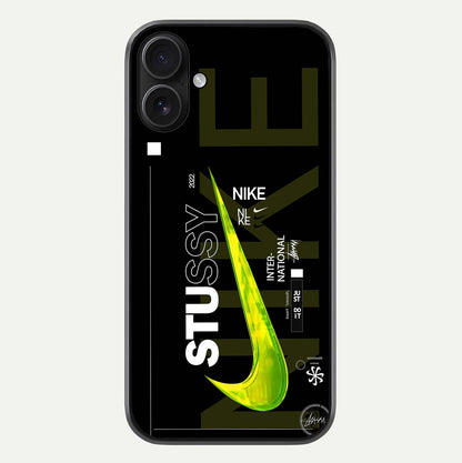 Neon Street Edition Glass Case For iPhone 16 by Custom World