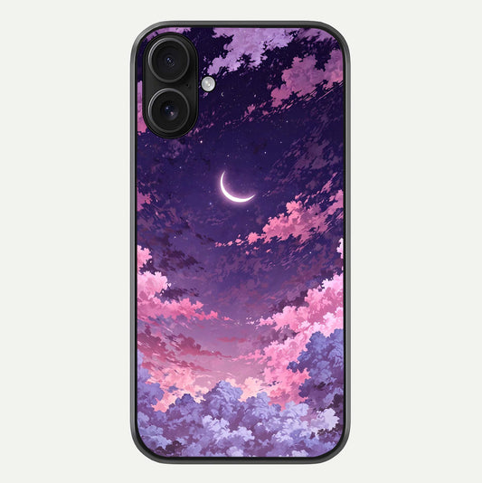 Sky Drift Clouds Glass Case For iPhone 16 by Custom World