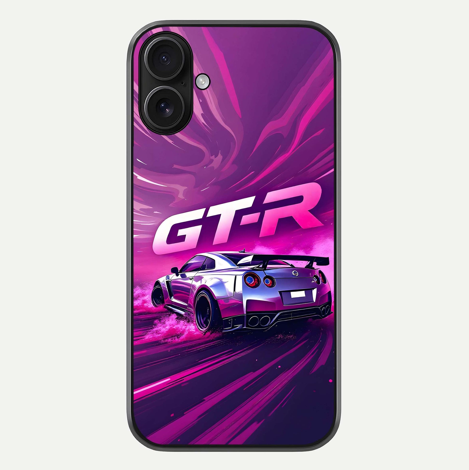 Speed Drift Legend Glass Case For iPhone 16 by Custom World