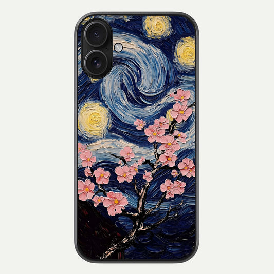 Van Gogh Scenery Glass Case For iPhone 16 by Custom World