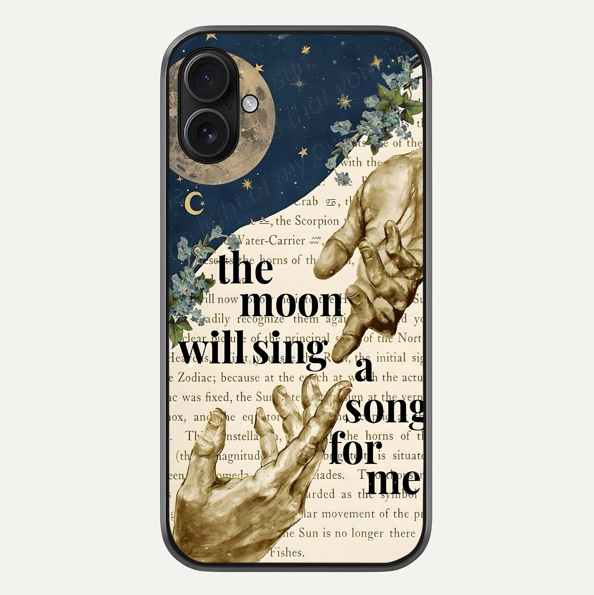 Aesthetic Divine Glass Case For iPhone 16 Pro by Custom World