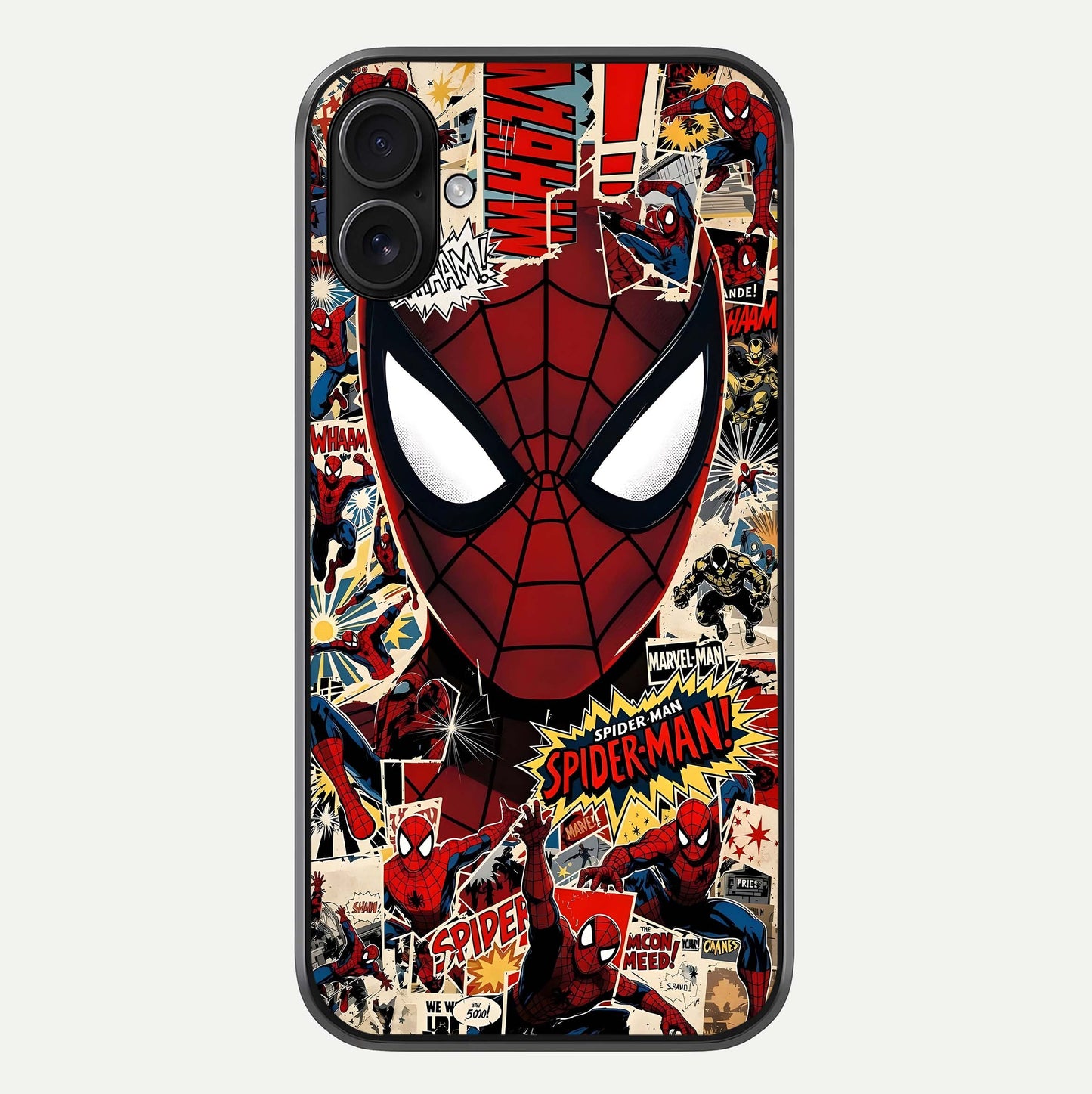 Aesthetic Wonder Spider Glass Case For iPhone 16 Pro by Custom World