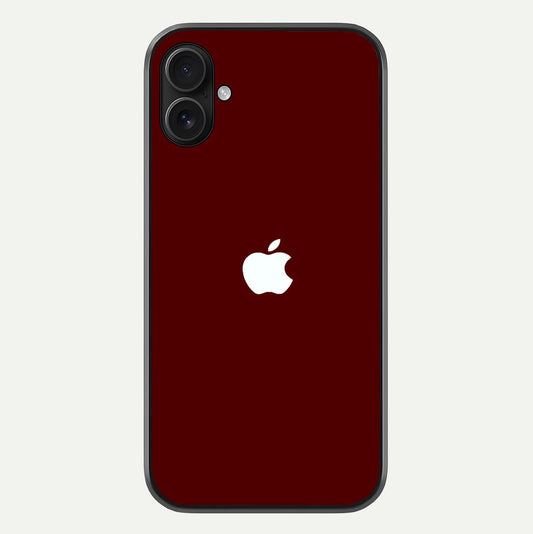 Apple Crimson Core Glass Case For iPhone 16 Pro by Custom World