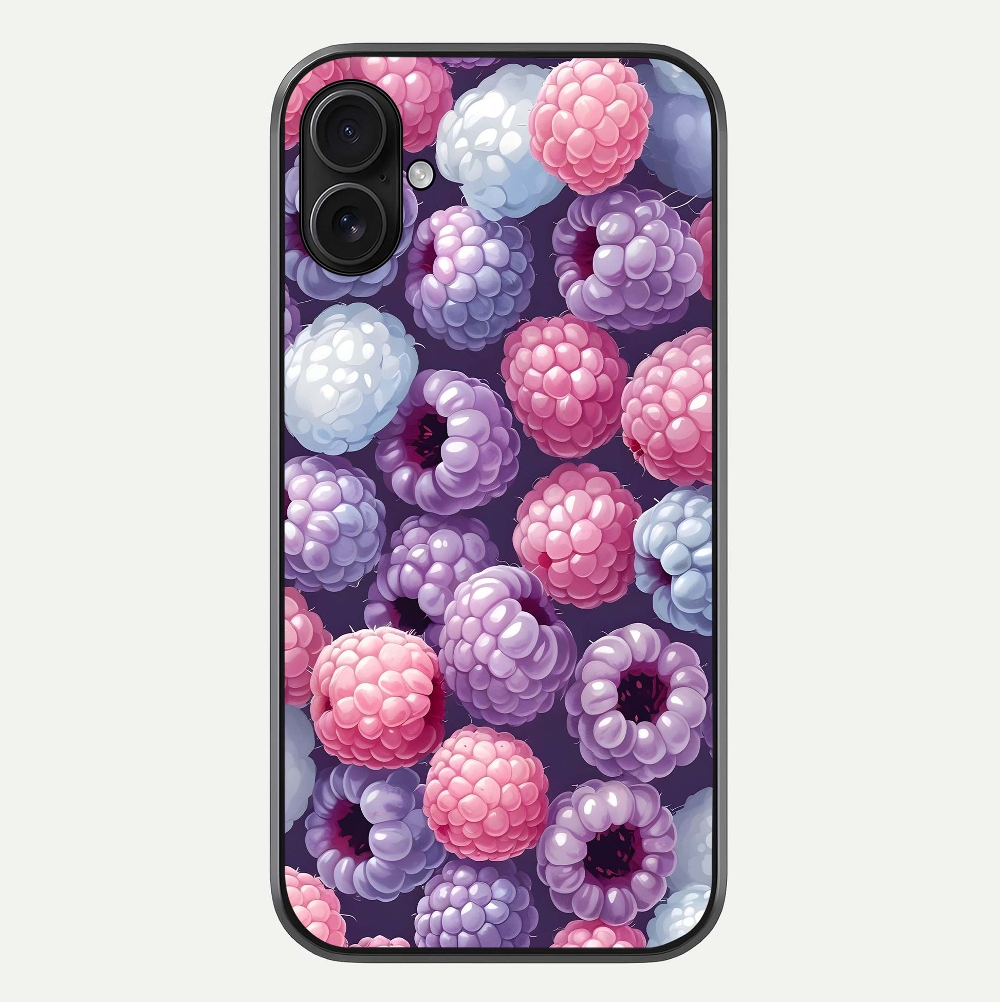 Berry Candy Pop Glass Case For iPhone 16 Pro by Custom World