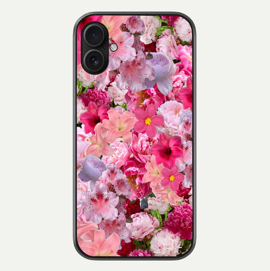 Bloom Crush Fantasy Glass Case For iPhone 16 Pro by Custom World